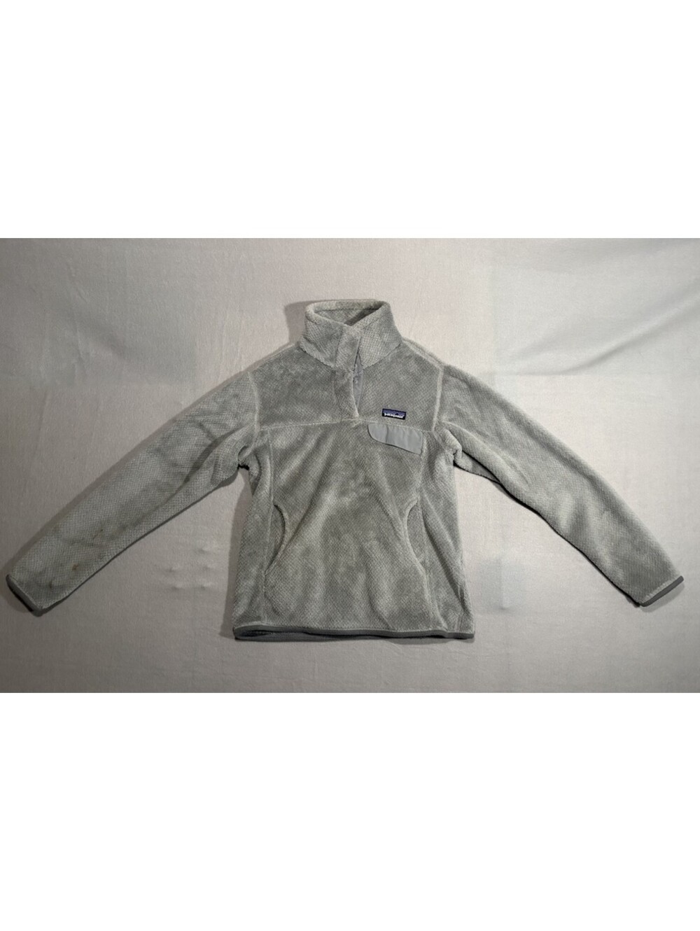 Patagonia Re-Tool Snap-T Women’s Collared Snap Pullover Jacket Gray Size S